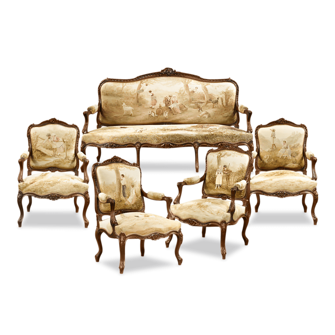 Aubusson Parlor Set