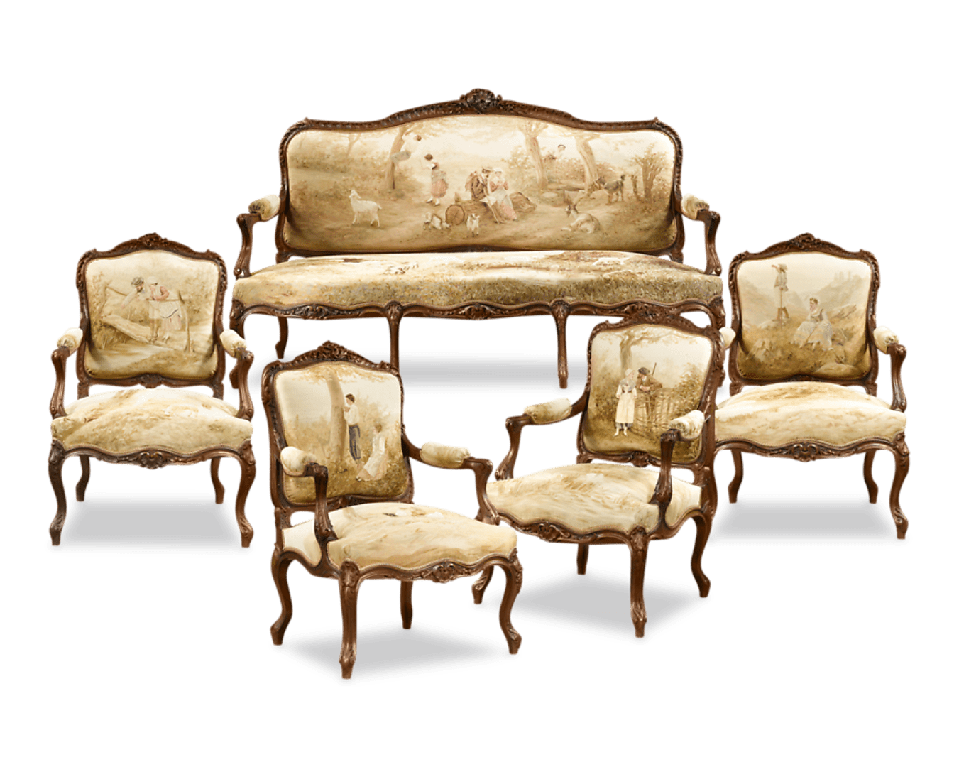 Aubusson Parlor Set