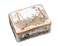 German Porcelain Snuff Box