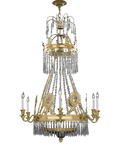 Russian Cut Glass Chandelier