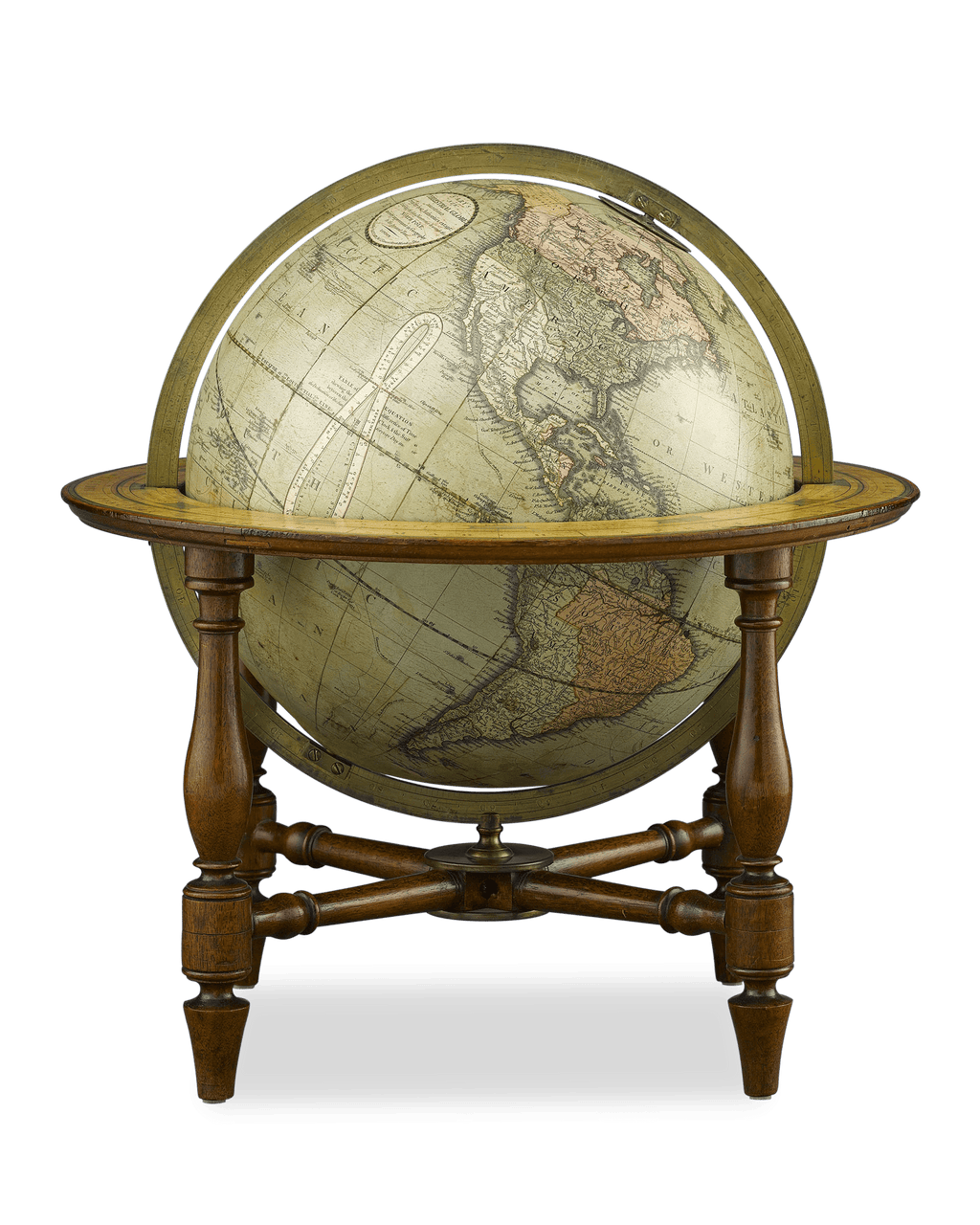 John and William Cary Table Globes