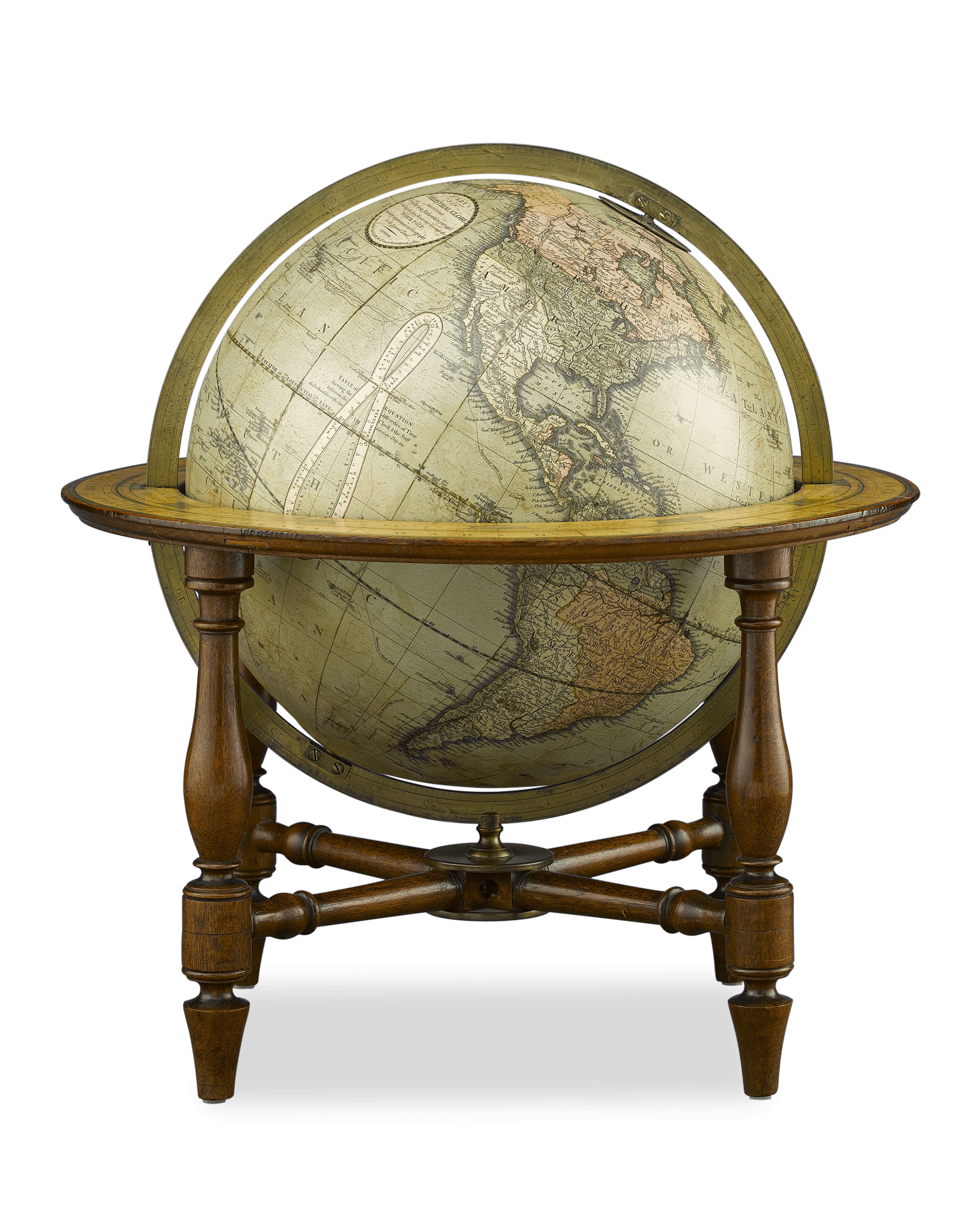 John and William Cary Table Globes
