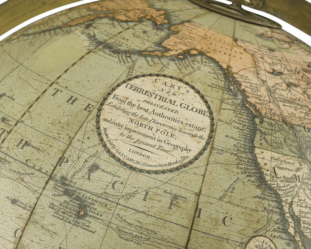 John and William Cary Table Globes