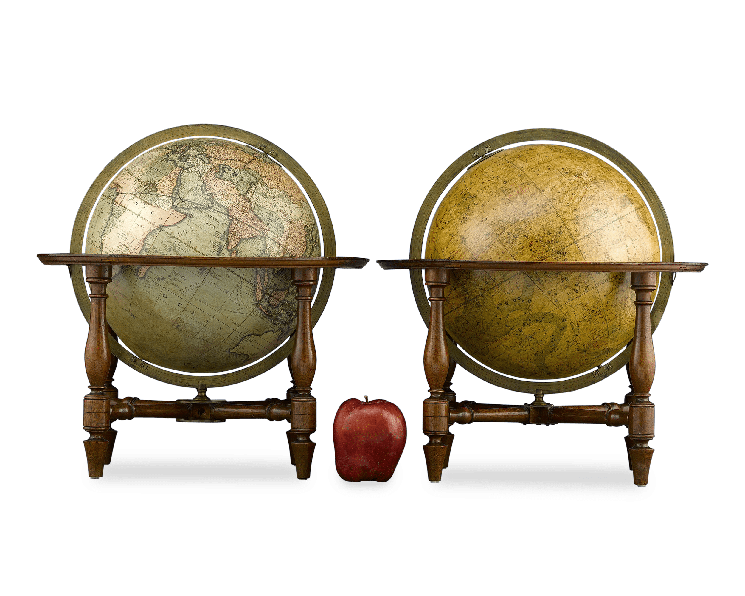 John and William Cary Table Globes