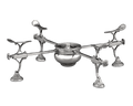 Hester Bateman Silver Dish Cross