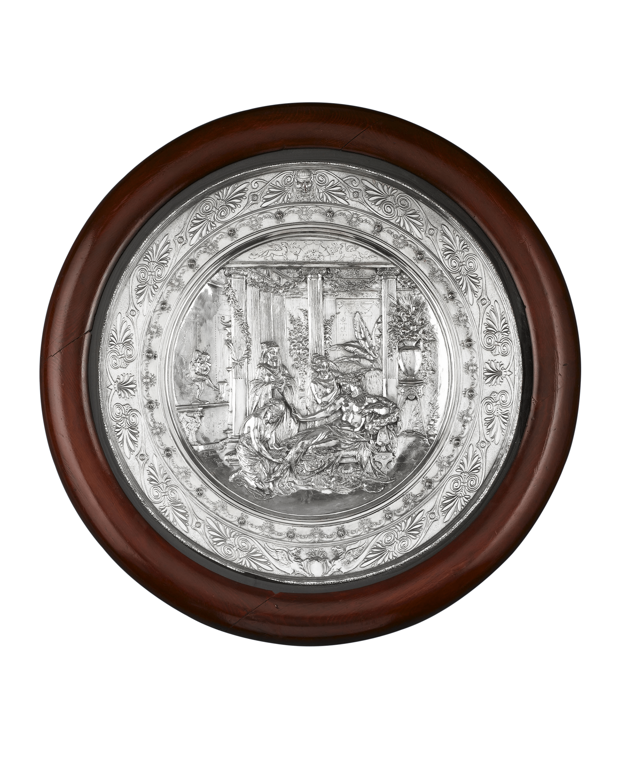 Elkington & Co. Silverplate Charger by Morel-Ladeuil