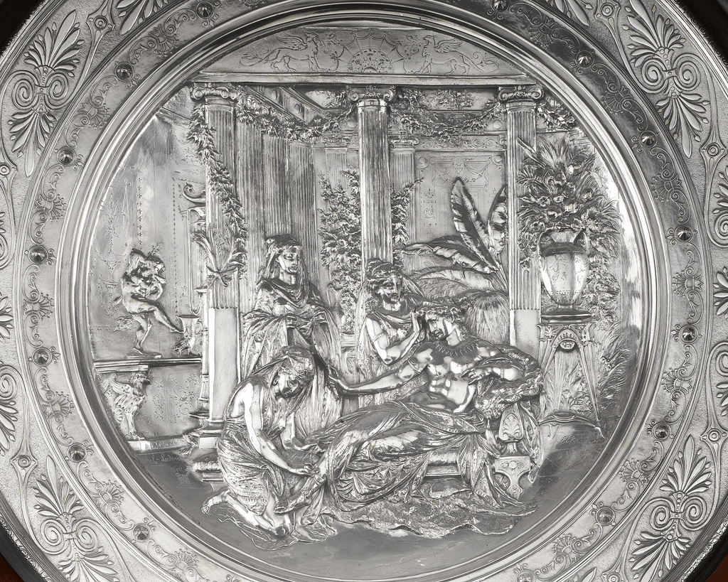 Elkington & Co. Silverplate Charger by Morel-Ladeuil