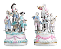 Meissen Porcelain Revelry Groups
