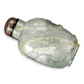 Carved Quartz Snuff Bottle