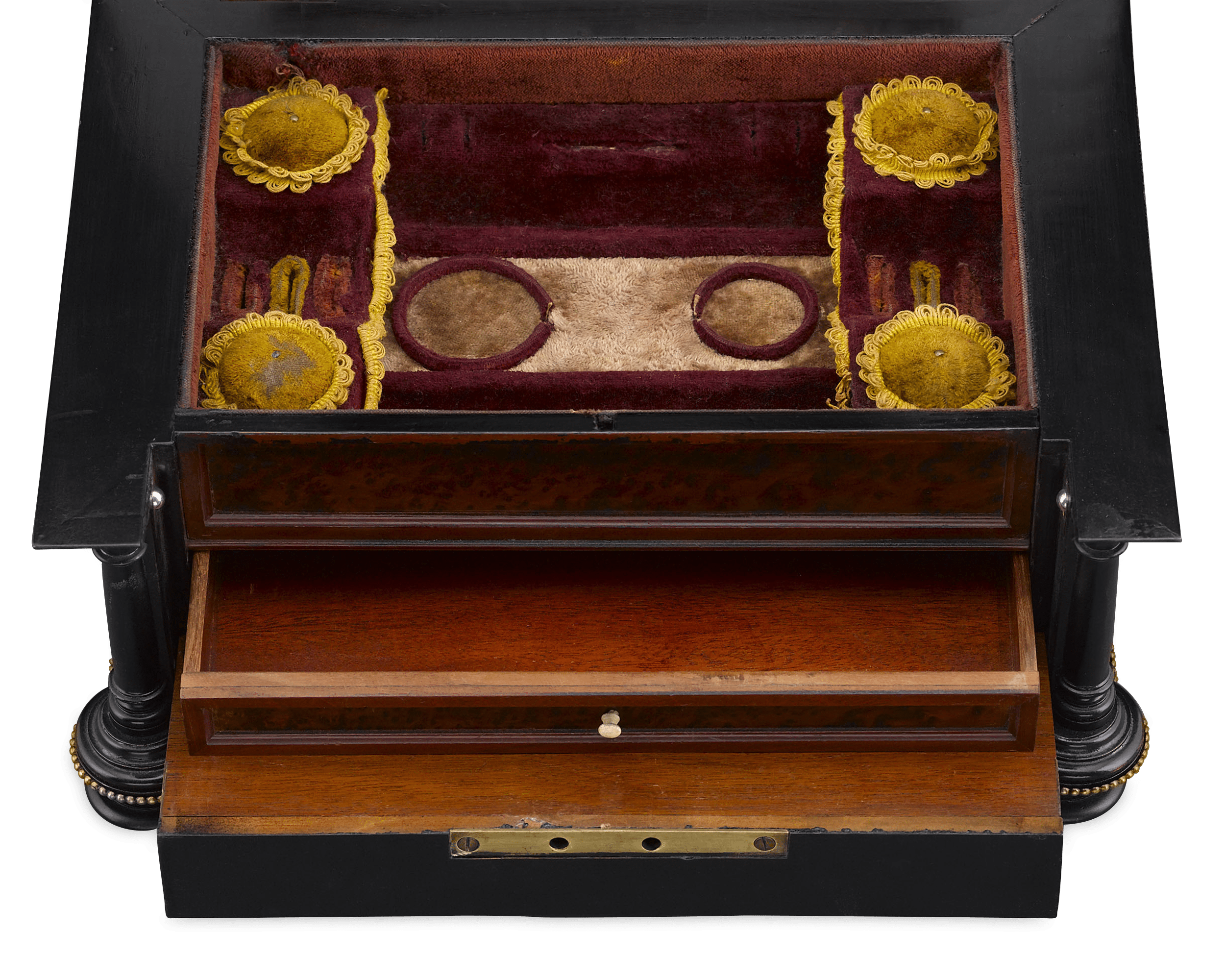 Musical Jewelry and Sewing Casket