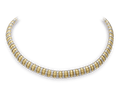 Henry Dunay Gold and Platinum Necklace