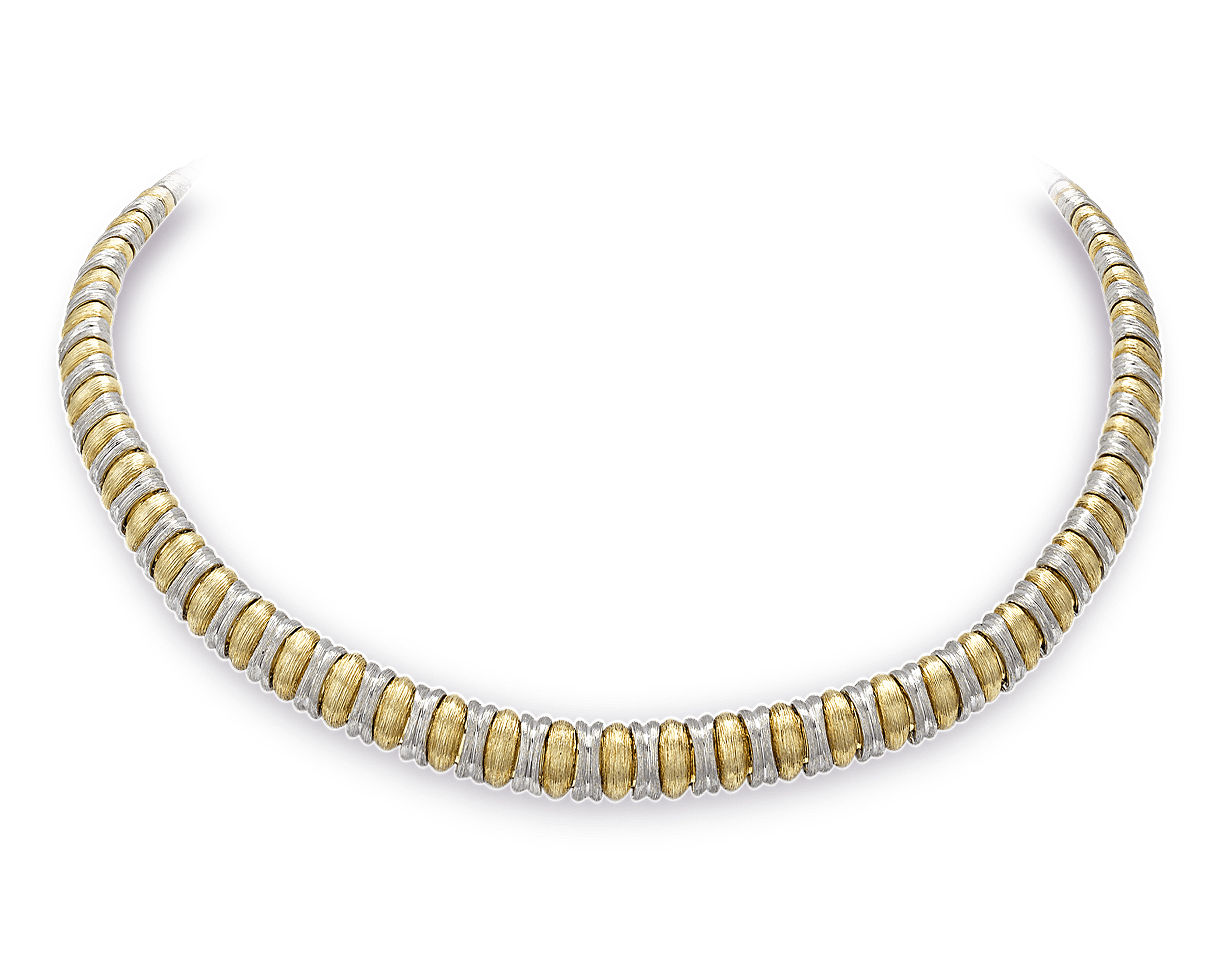 Henry Dunay Gold and Platinum Necklace