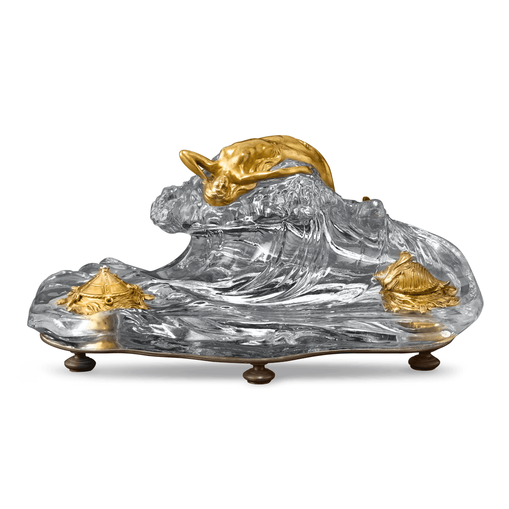 Baccarat Crystal Nautical Inkwell