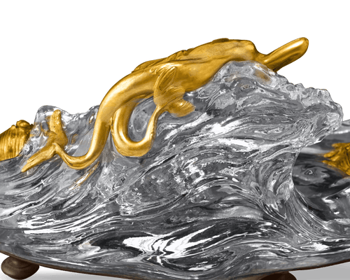 Baccarat Crystal Nautical Inkwell