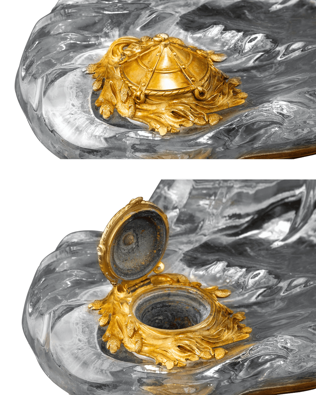 Baccarat Crystal Nautical Inkwell