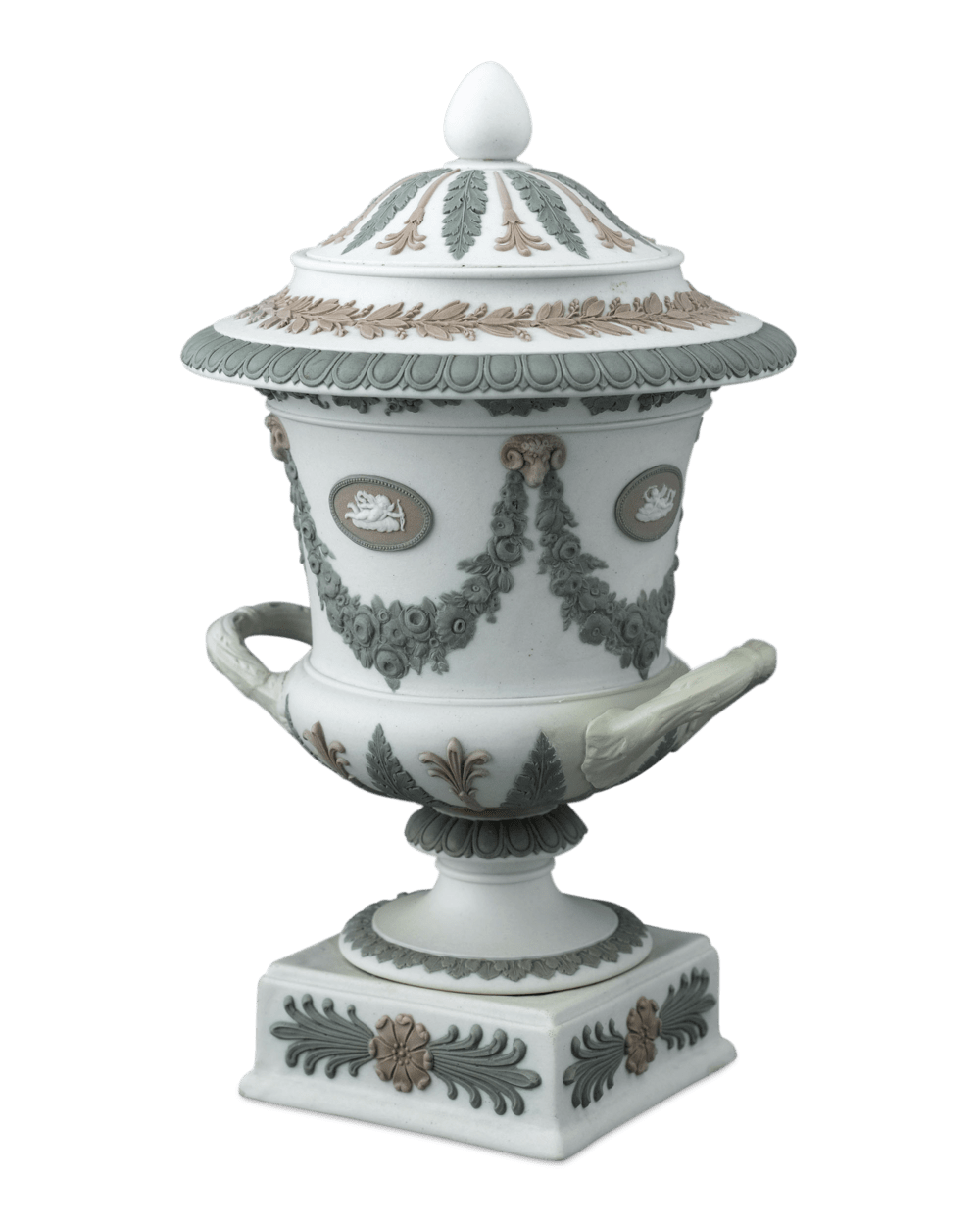Wedgwood Tri-Colored Jasper Vase