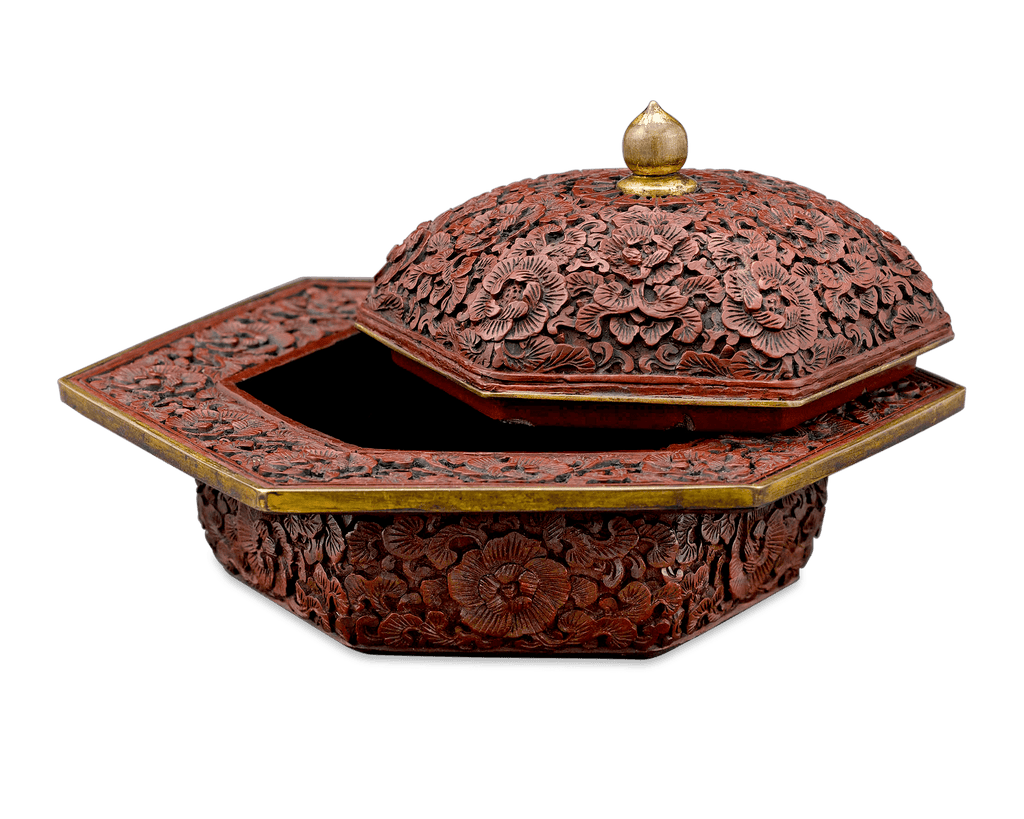 Chinese Cinnabar Lacquer Cuspidor