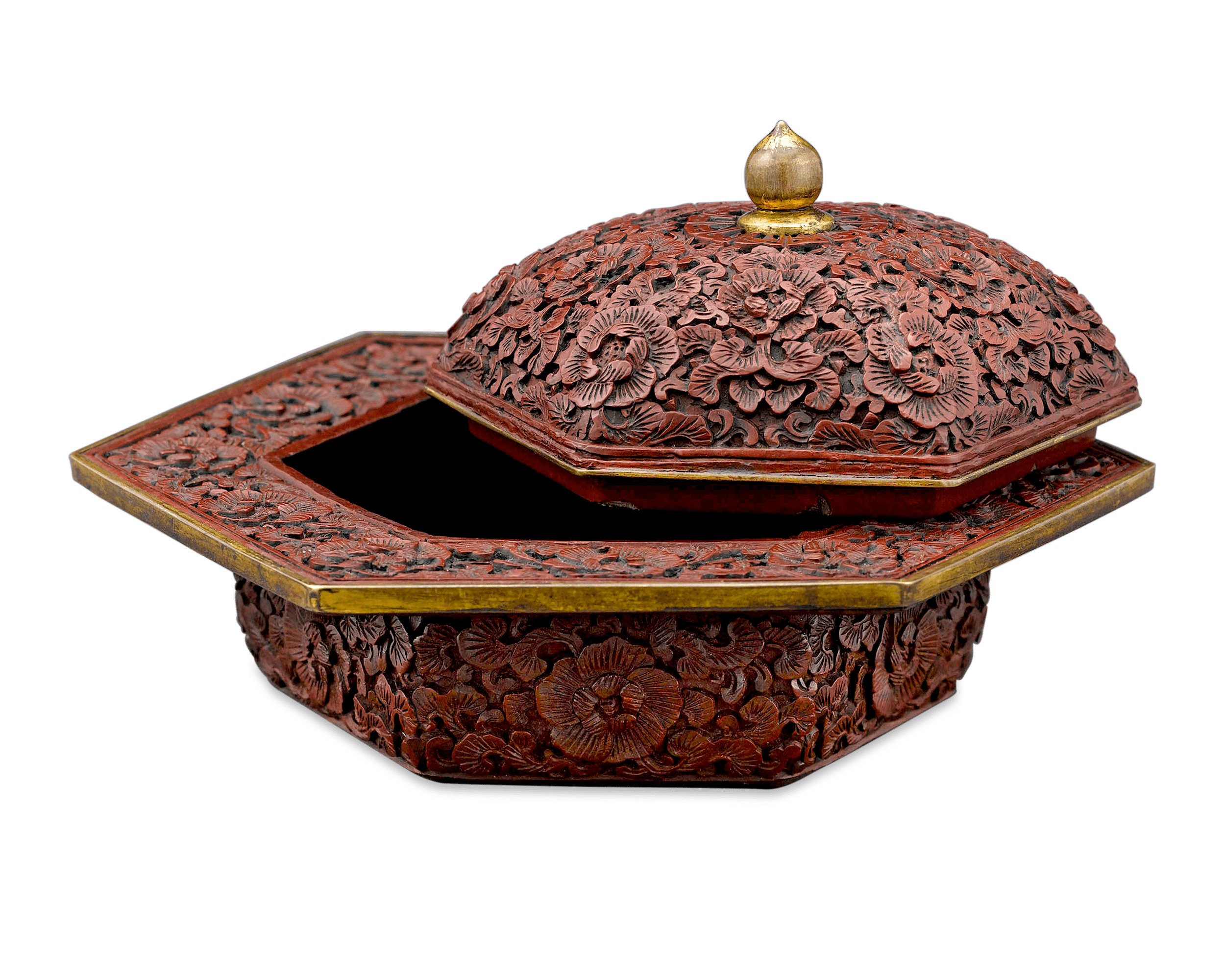 Chinese Cinnabar Lacquer Cuspidor