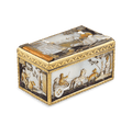 German Mother of Pearl Snuff Box