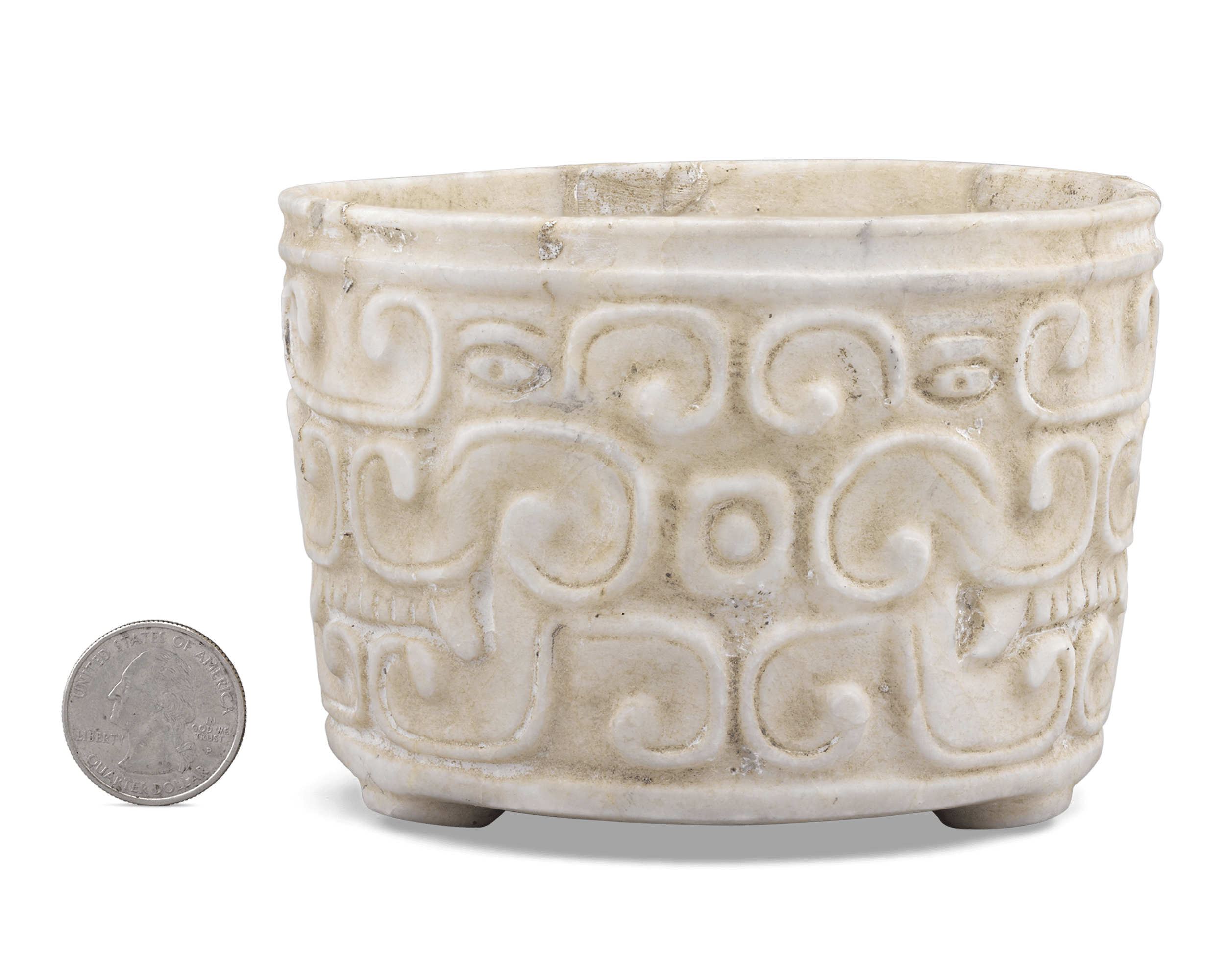 Pre-Columbian Honduran Marble Bowl