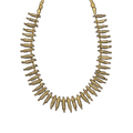 Pre-Columbian Sinu Gold and Bead Necklace