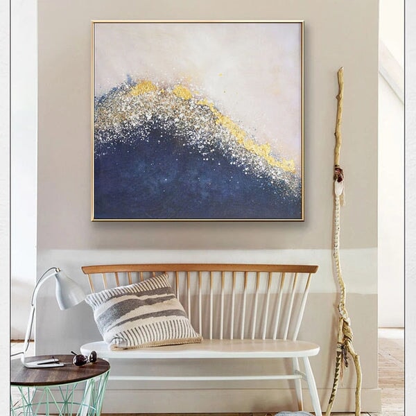Big Wave Abstract Wall Art