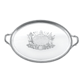 George III Silver Tray for Lt. Robert Chester