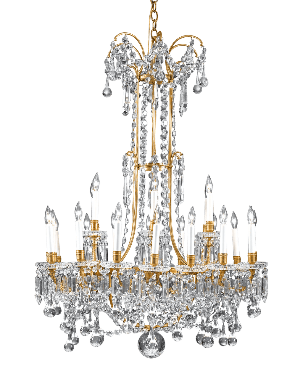 Baccarat Crystal Chandelier, 24-Light