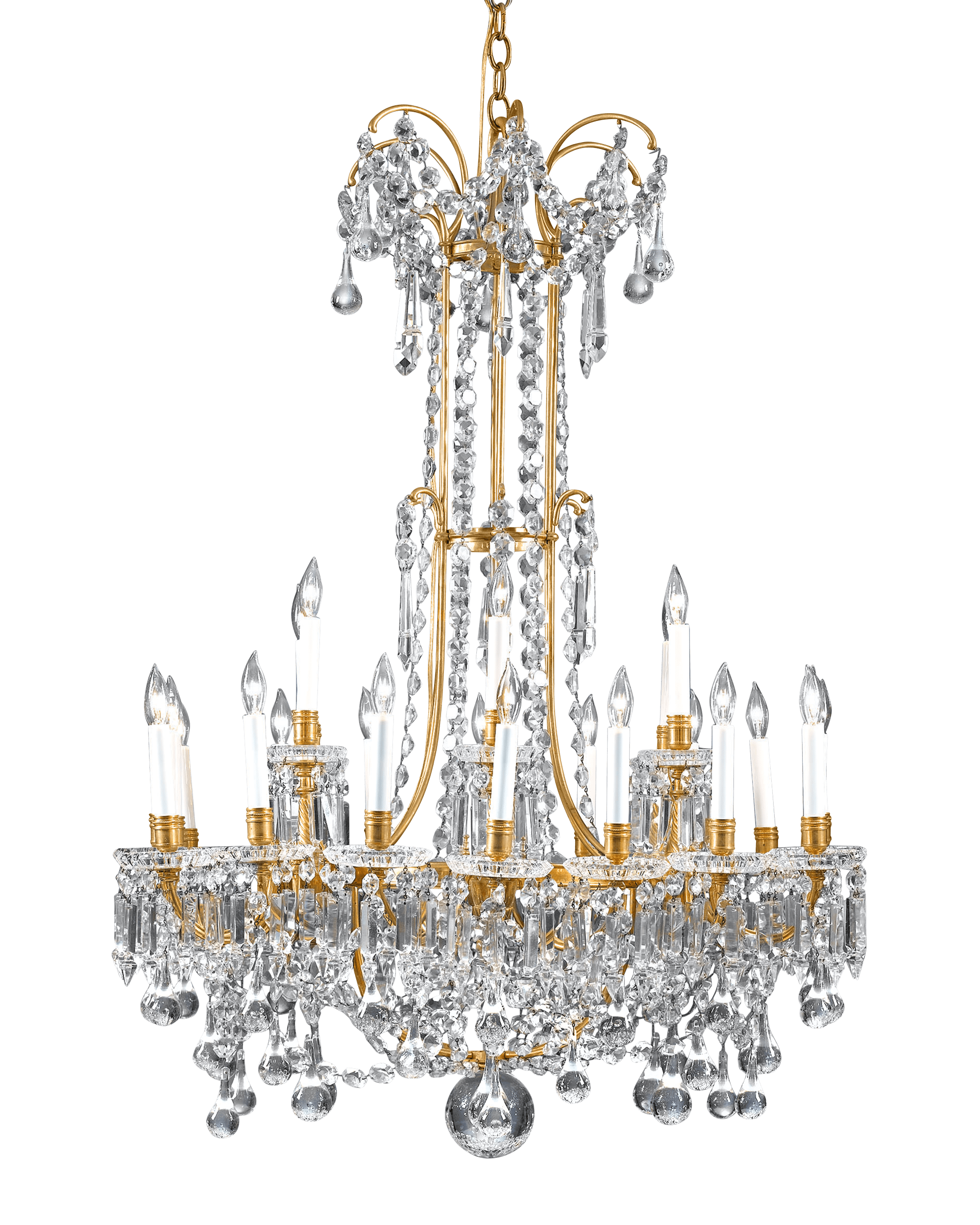 Baccarat Crystal Chandelier, 24-Light