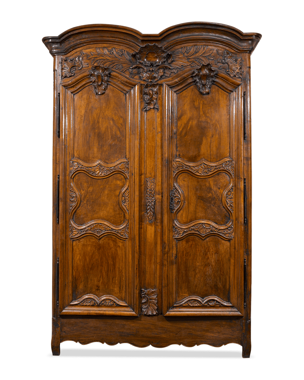 French Provincial Double Door Armoire