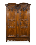 French Provincial Double Door Armoire