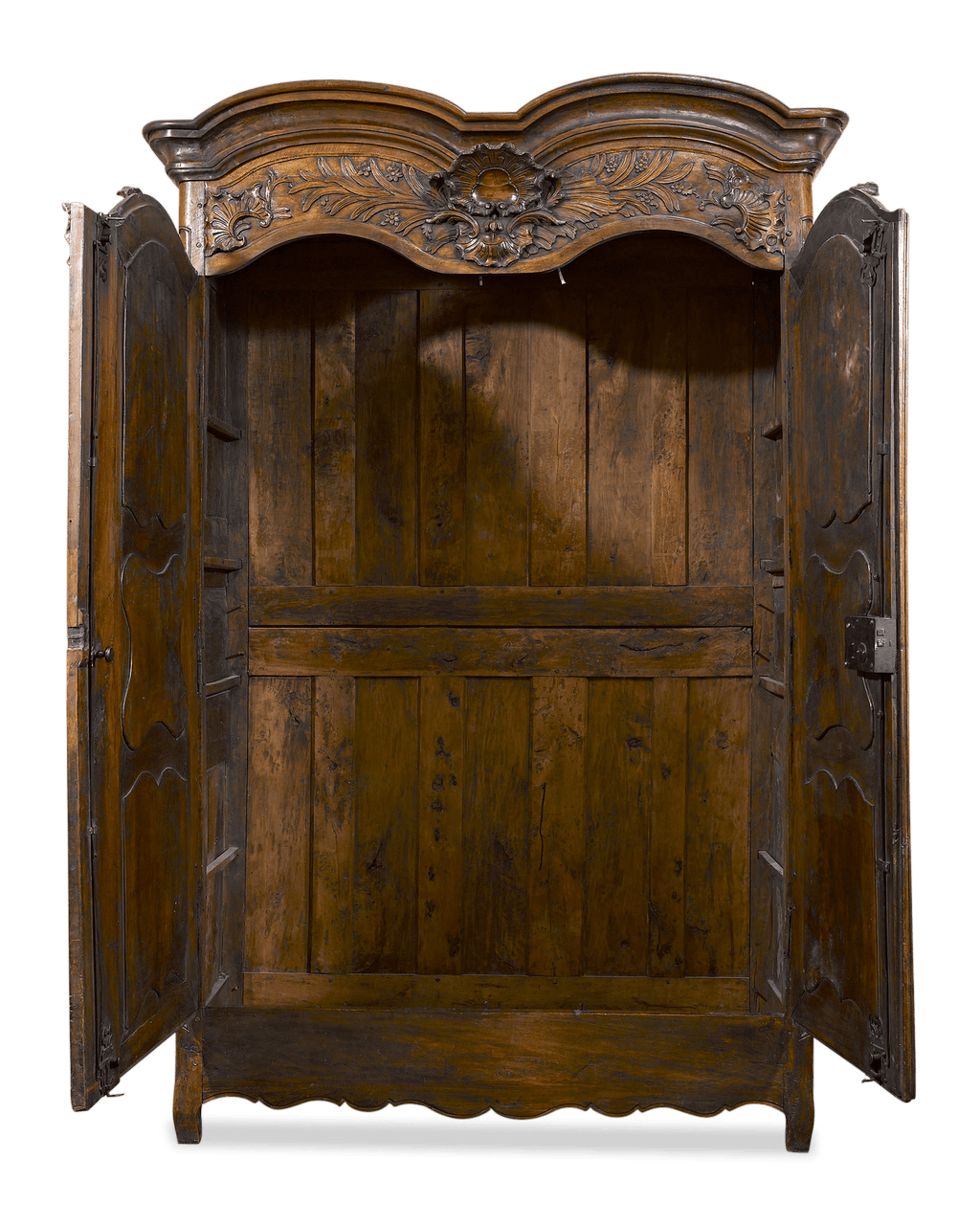 French Provincial Double Door Armoire