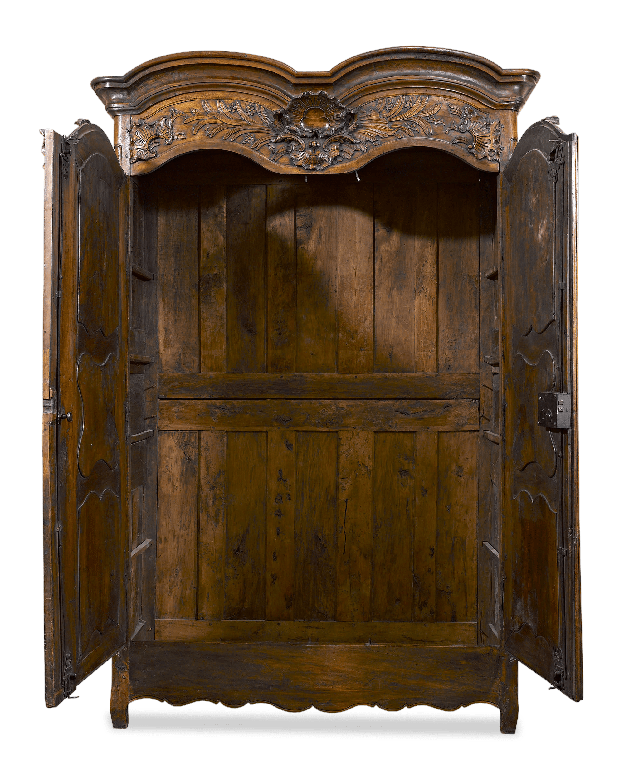 French Provincial Double Door Armoire