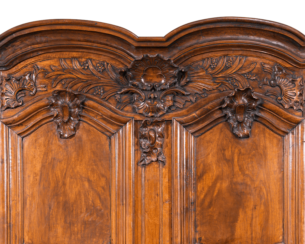 French Provincial Double Door Armoire