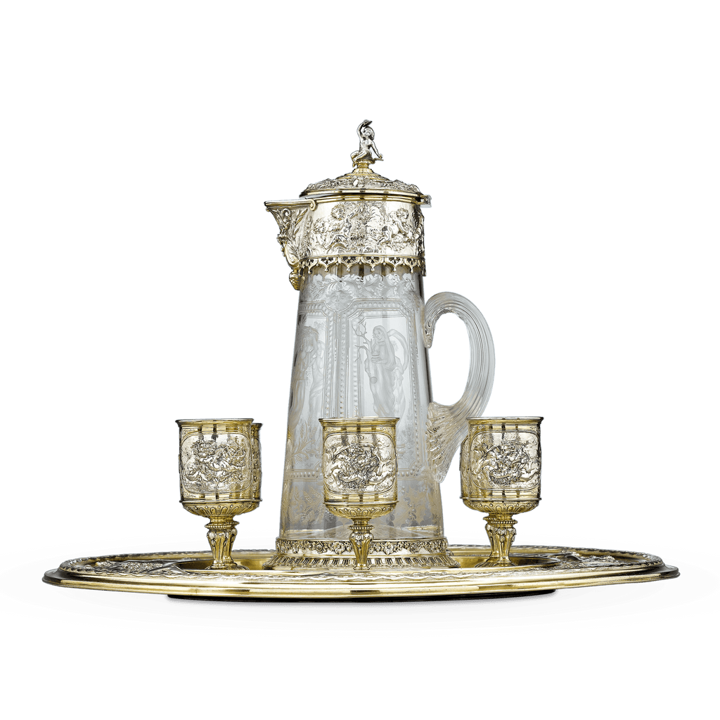 Elkington Beverage Service, Eight-Piece 