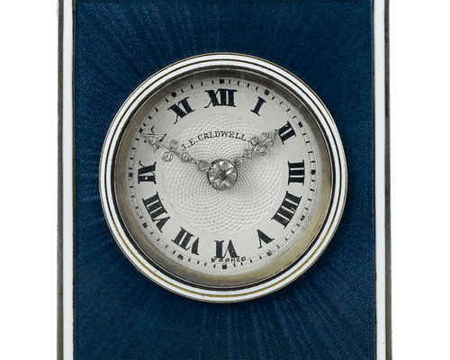 Art Deco J.E. Caldwell Table Clock