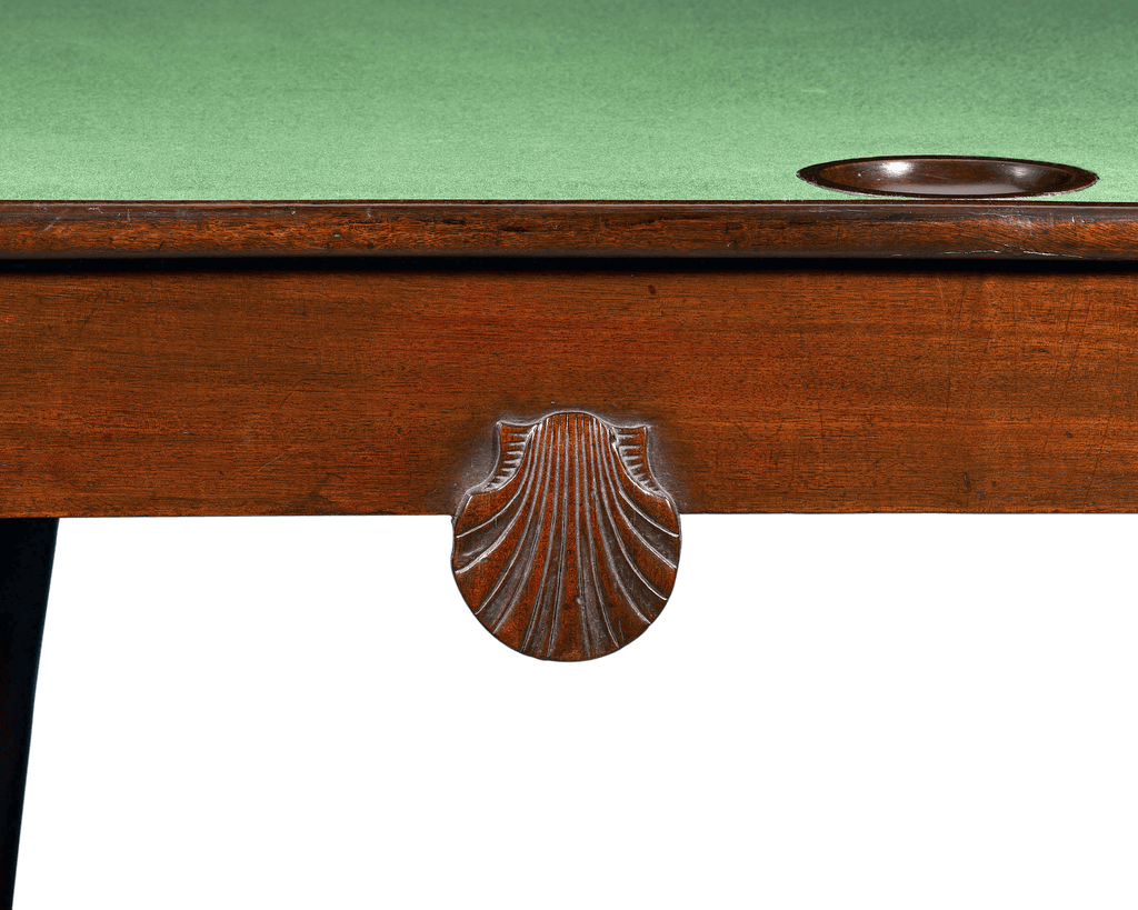 18th-Century Mahogany Irish Games Table