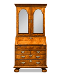 Queen Anne Walnut Secretary 