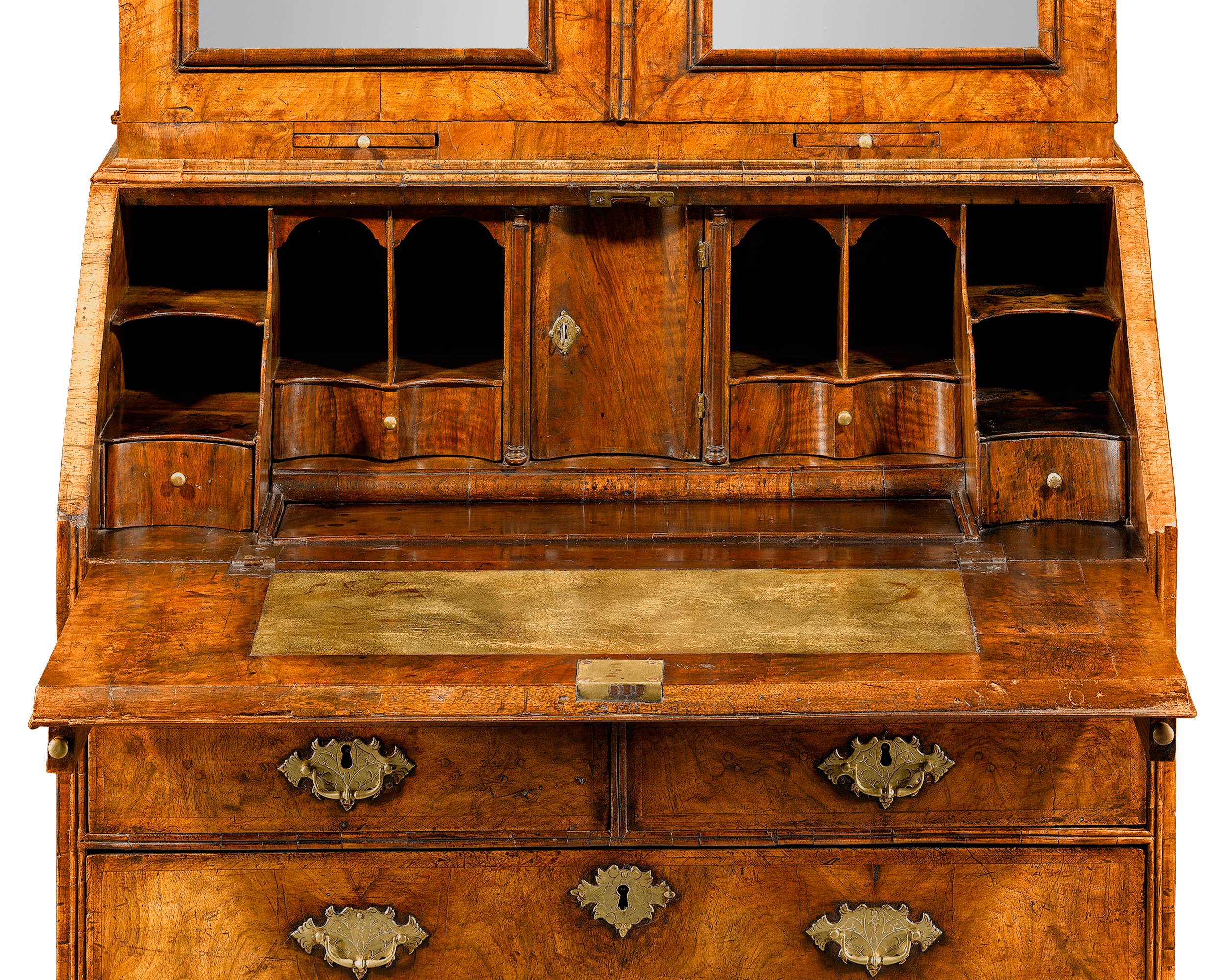 Queen Anne Walnut Secretary 