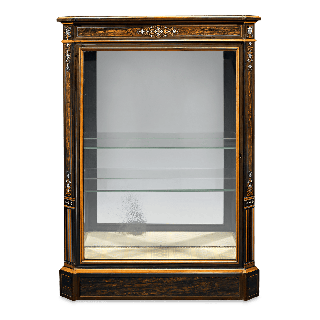 Coromandel Inlaid Vitrine