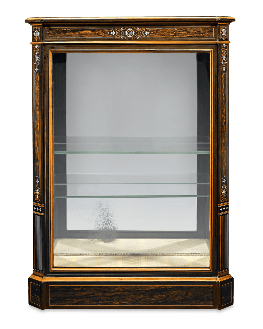 Coromandel Inlaid Vitrine