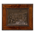 The Last Cartridge Bronze Plaque and Lithograph