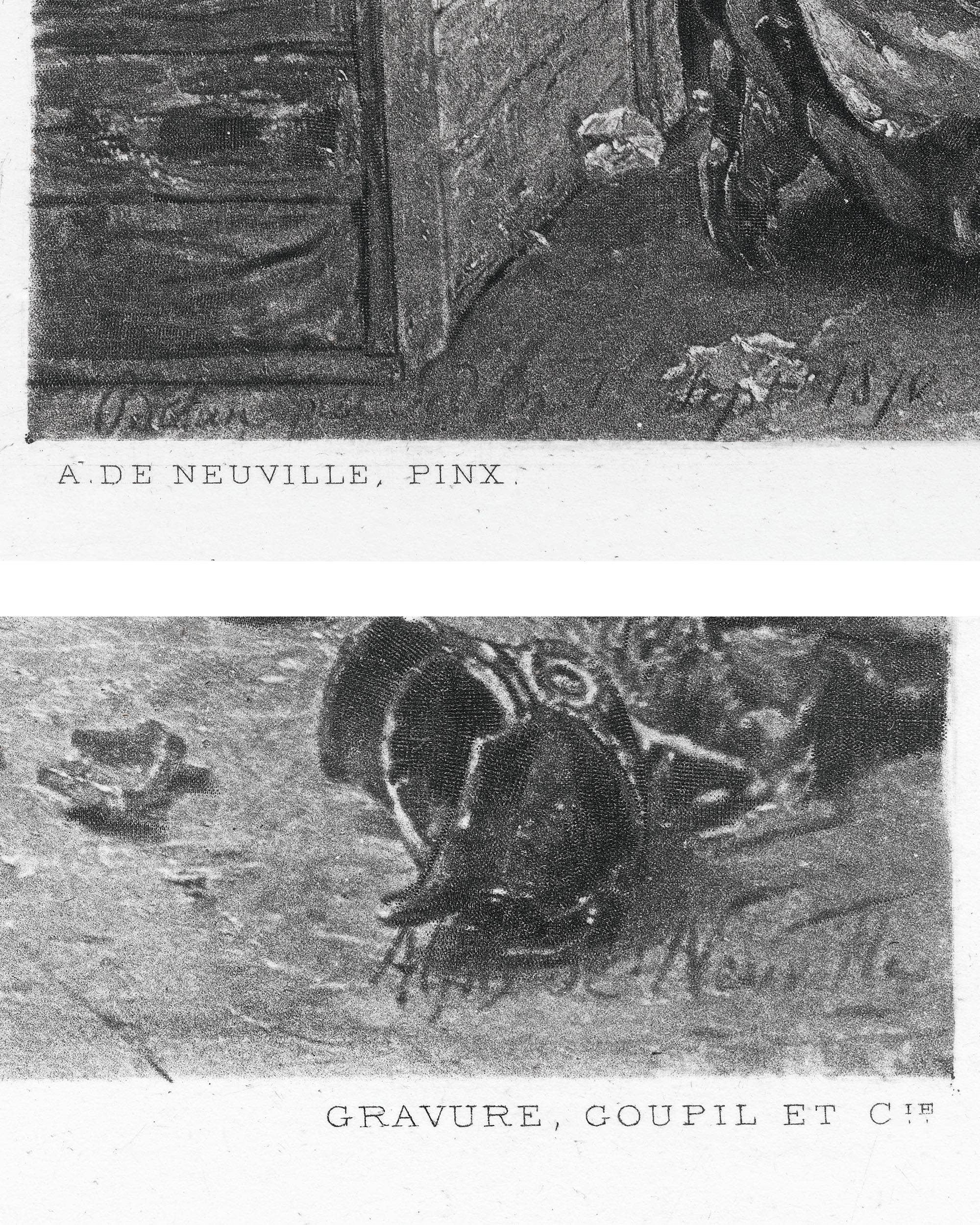 The Last Cartridge Bronze Plaque and Lithograph