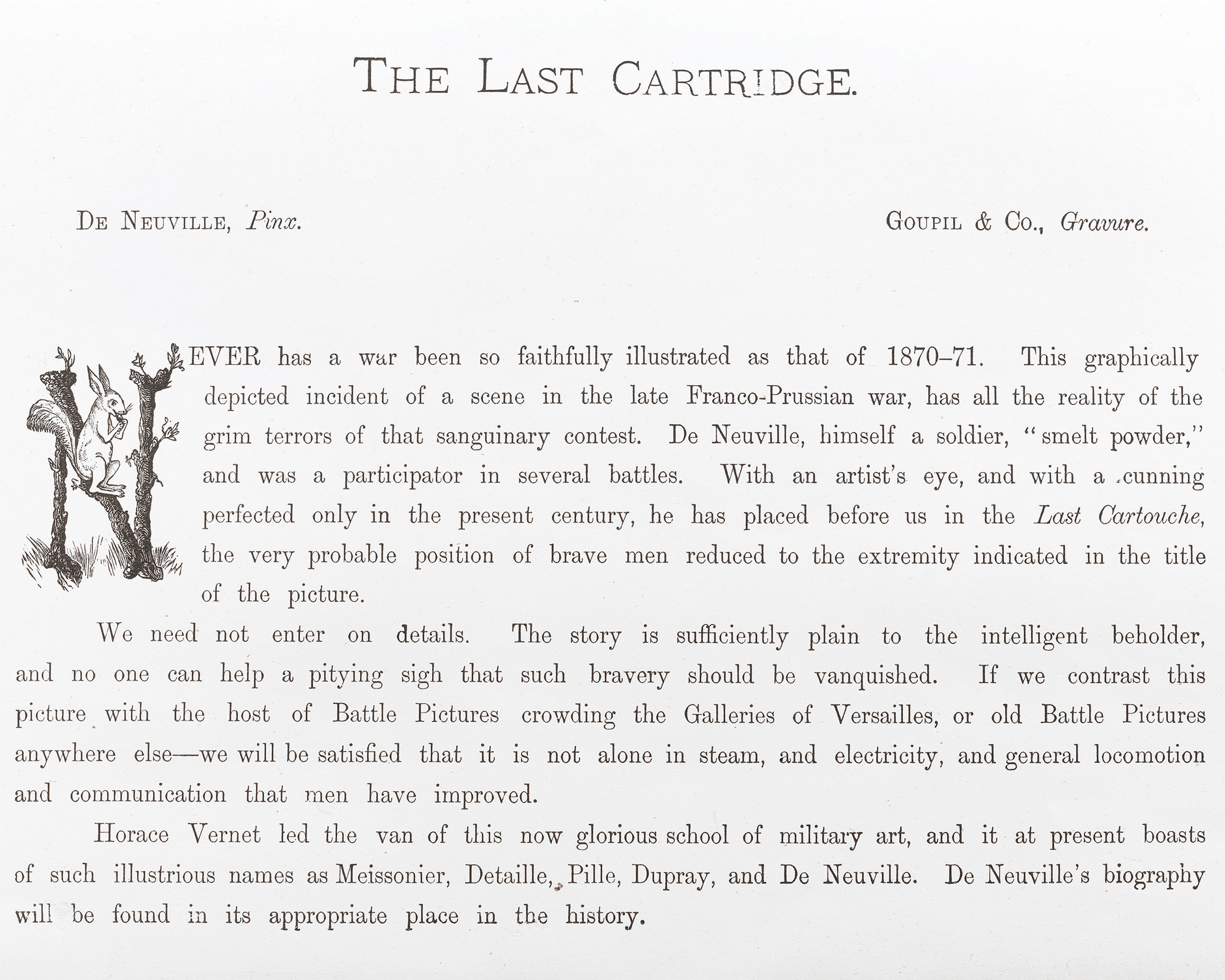 The Last Cartridge Bronze Plaque and Lithograph