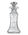 Hawkes Etched Glass and Silver Catsup Bottle