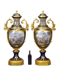 Sèvres Palace Porcelain Urns