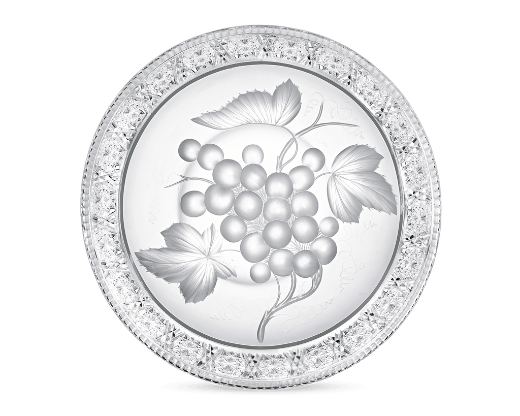 Circular tray signed Tuthill 