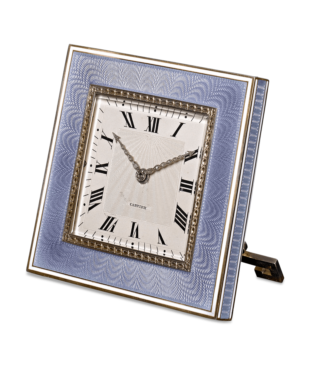 Art Deco Desk Clock by Cartier