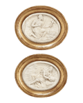17th-Century Italian Carved Marble Plaques