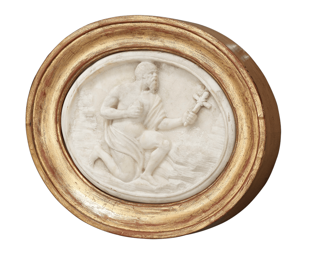 17th-Century Italian Carved Marble Plaques